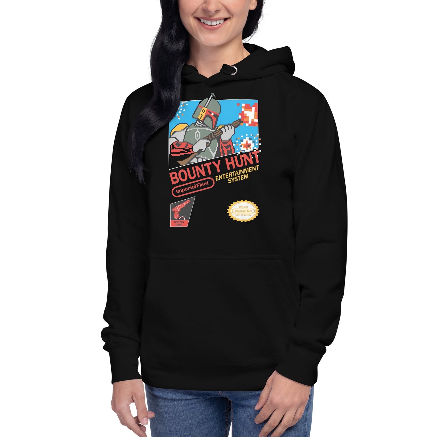 Hoodie Bounty Hunt Disponible en la mejor tienda online para comprar tu merch favorita, la mejor Calidad, compra Ahora en Superstar!