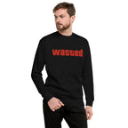 Wasted — detalle del estampado