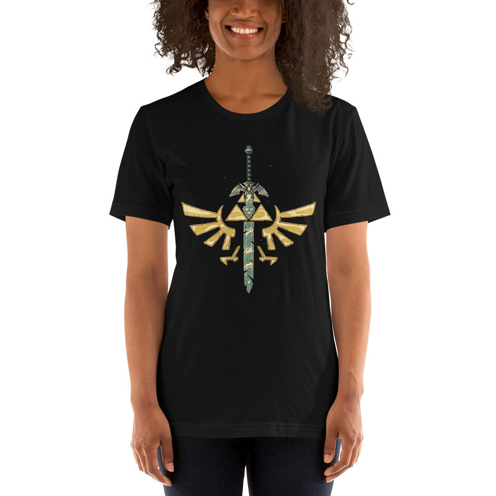 Playera Espada Trifuerza, Disponible en la mejor tienda online para comprar tu merch favorita, la mejor Calidad, compra Ahora! 