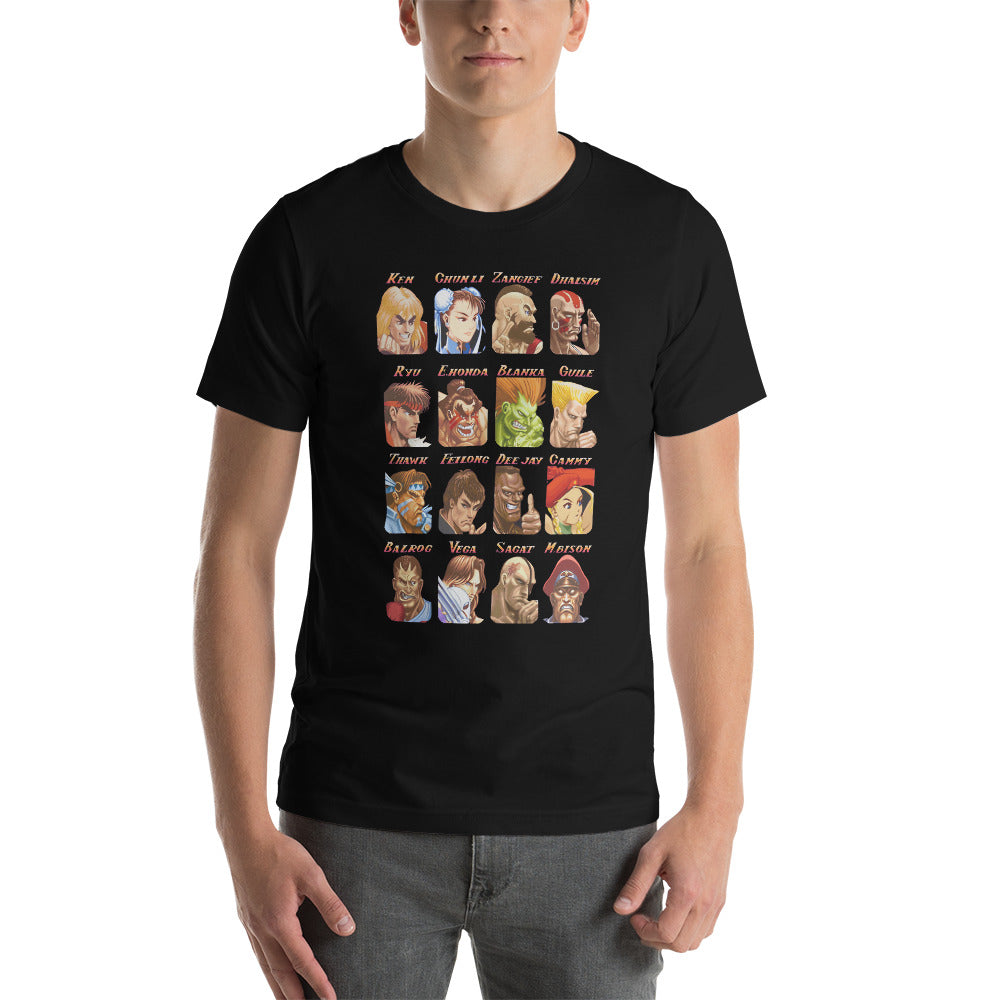 Playera de Street Fighter, Disponible en la mejor tienda online para comprar tu merch favorita, la mejor Calidad, compra Ahora! 