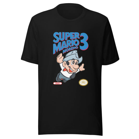 Playera de Super Mario Moreno, Disponible en la mejor tienda online para comprar tu merch favorita, la mejor Calidad, compra Ahora! 