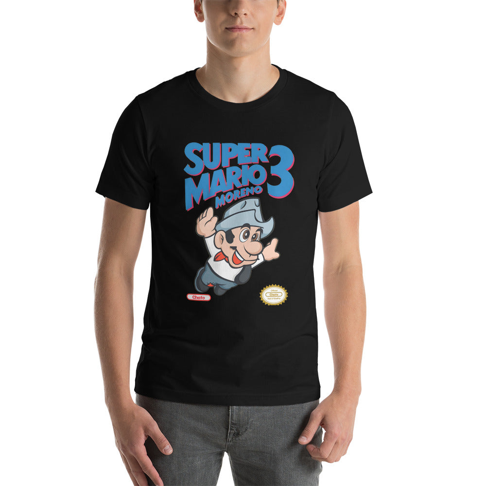 Playera de Super Mario Moreno, Disponible en la mejor tienda online para comprar tu merch favorita, la mejor Calidad, compra Ahora! 