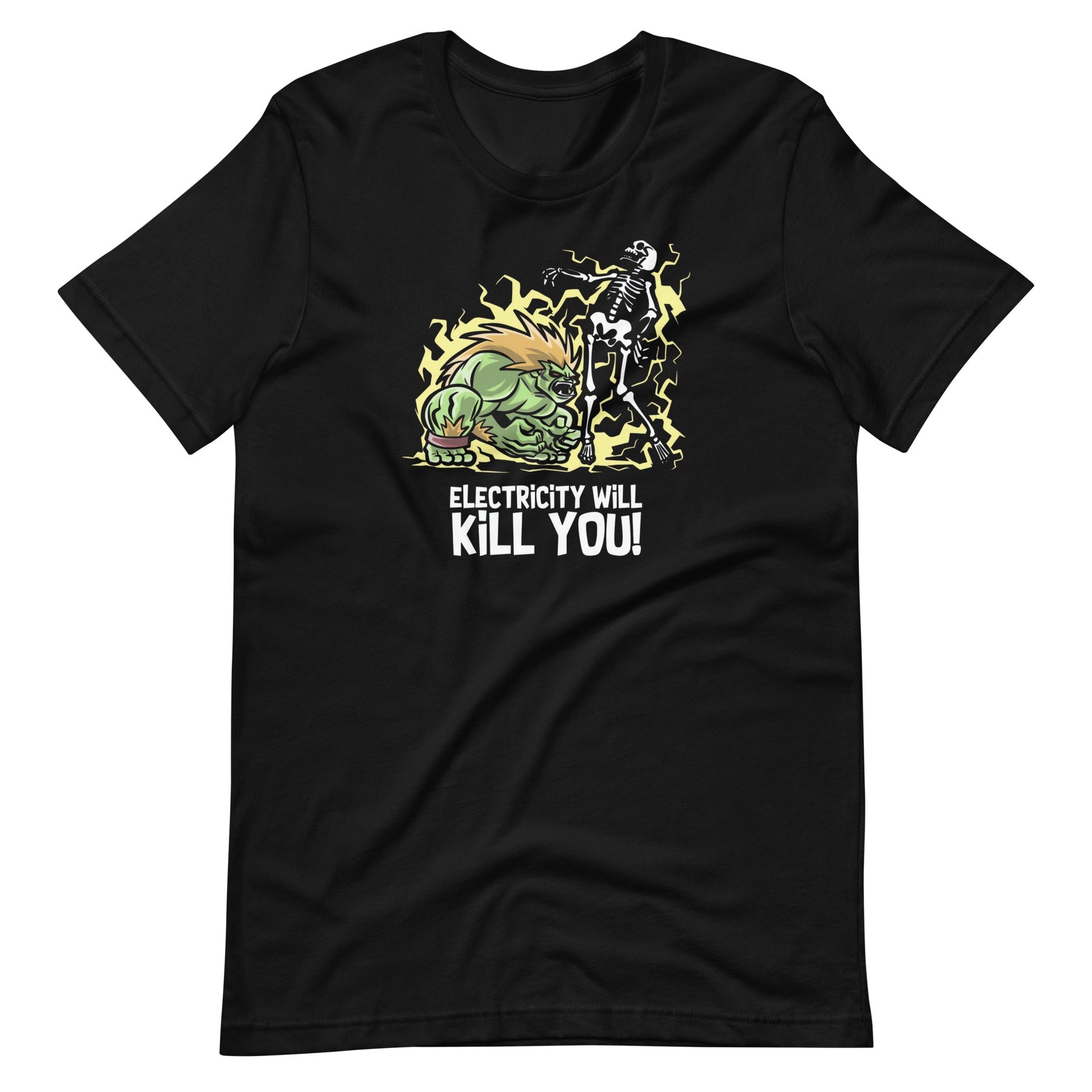 Playera Electricity Will Kill You, Disponible en la mejor tienda online para comprar tu merch favorita, la mejor Calidad, compra Ahora! 