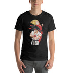Super Dragon Fighter — modelo usando la prenda