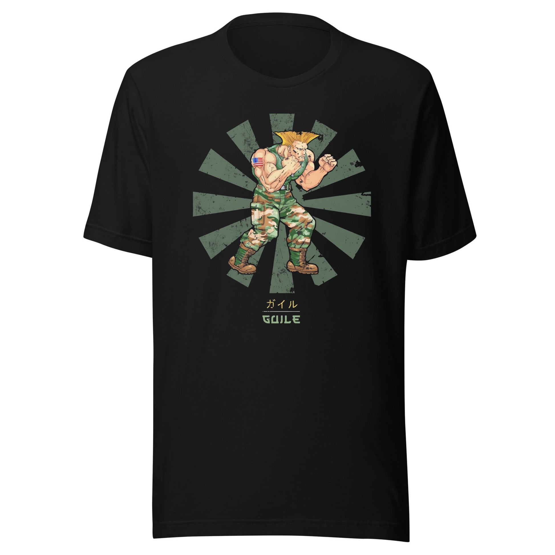 Playera de  Guile Street Fighter, Disponible en la mejor tienda online para comprar tu merch favorita, la mejor Calidad, compra Ahora! 