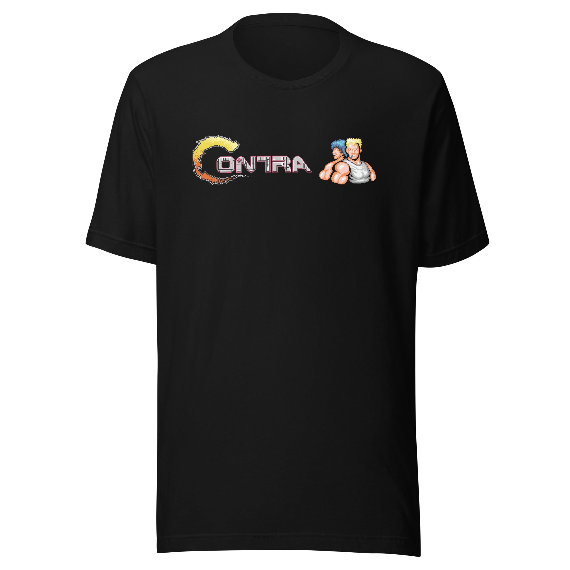 Contra — vista frontal