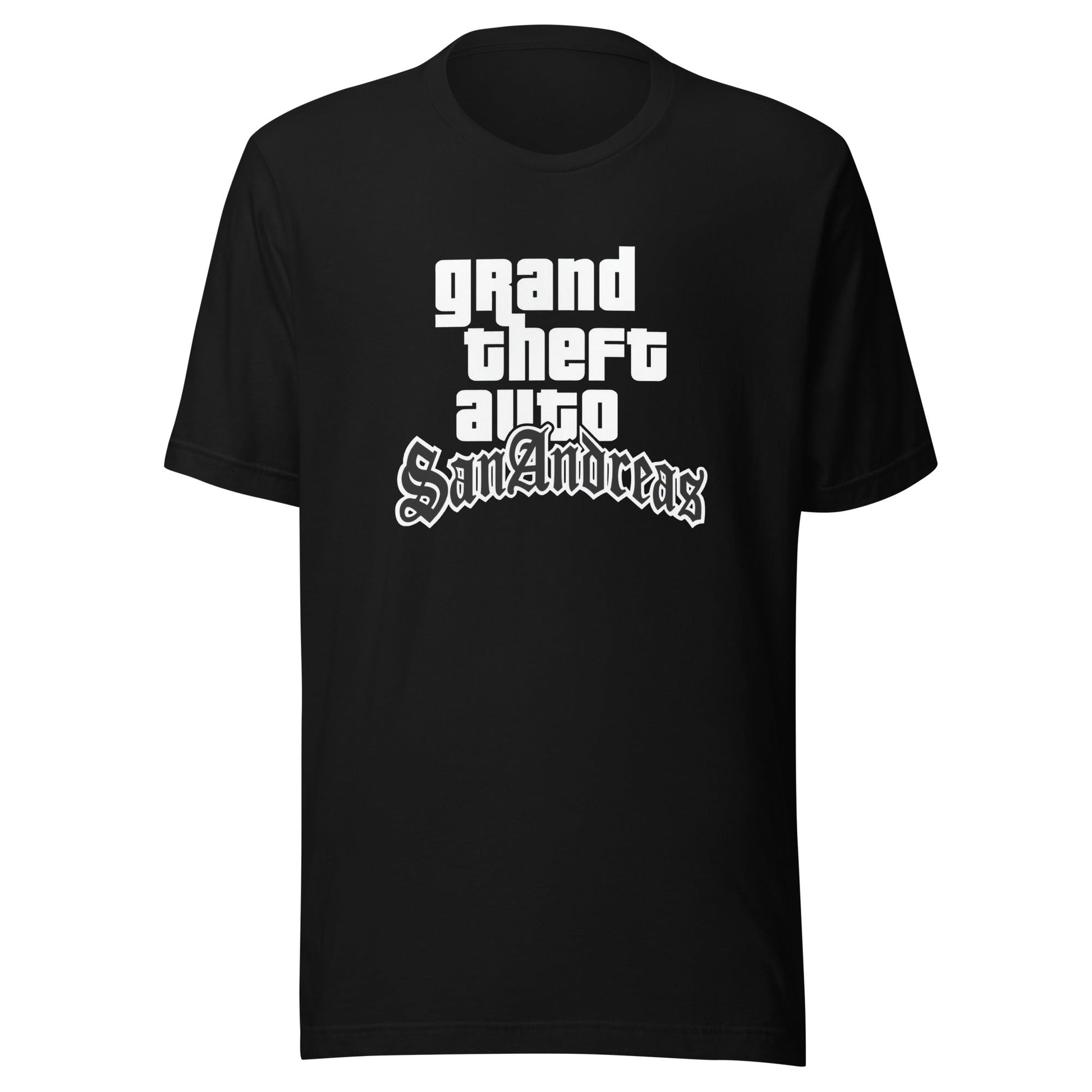 Playera de San Andreas, Disponible en la mejor tienda online para comprar tu merch favorita, la mejor Calidad, compra Ahora! 