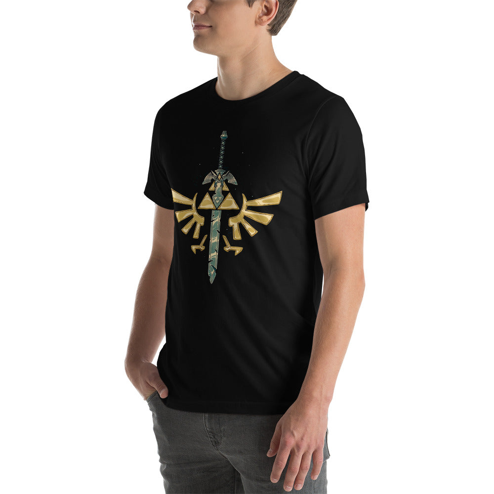 Playera Espada Trifuerza, Disponible en la mejor tienda online para comprar tu merch favorita, la mejor Calidad, compra Ahora! 