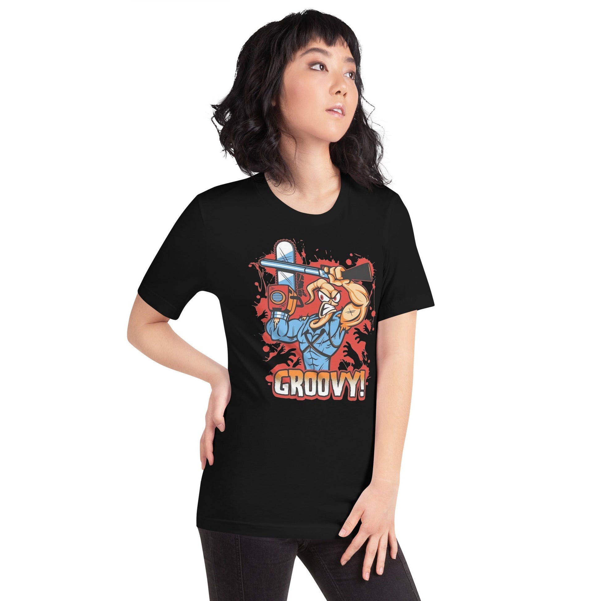 Playera Groovy Earthworm Jim, Disponible en la mejor tienda online para comprar tu merch favorita, la mejor Calidad, compra Ahora! 