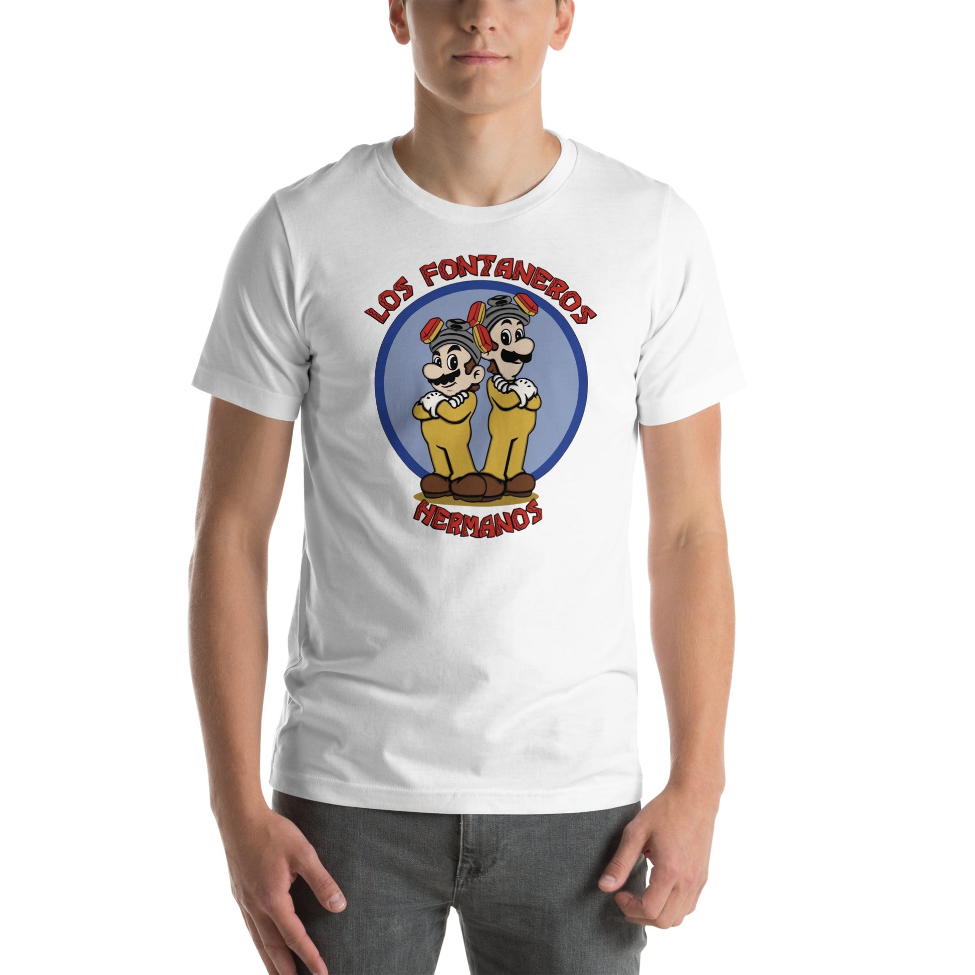 Playera de Los Fontaneros Hermanos, Disponible en la mejor tienda online para comprar tu merch favorita, la mejor Calidad, compra Ahora! 